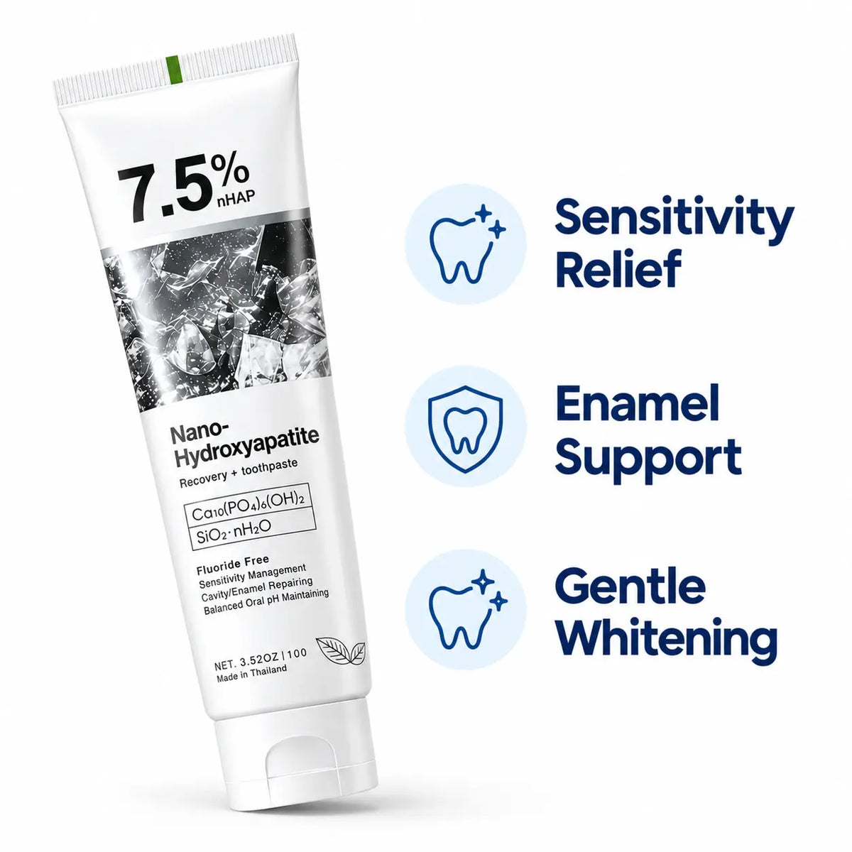 7.5% Nano Hydroxyapatite Sensitivity Relief Toothpaste