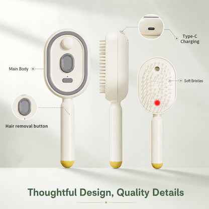 Electric Spray Retractable Air Cushion Comb